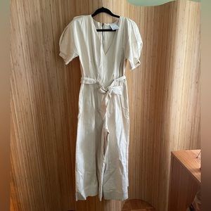 C/meo collective denim jumpsuit